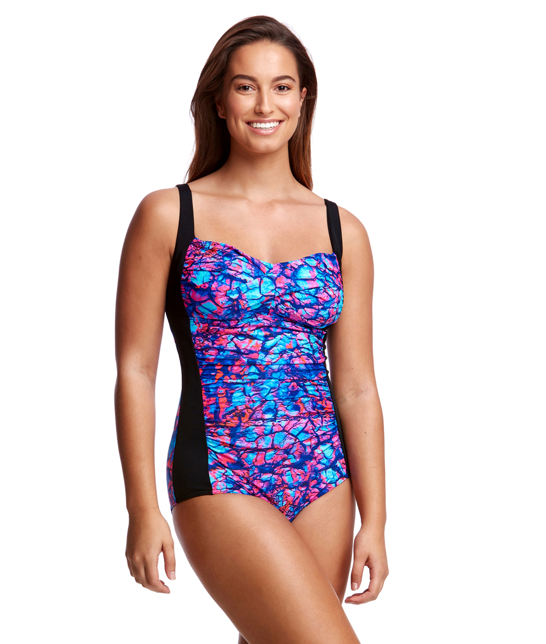 Funkita Ladies Rusted Ruched One Piece