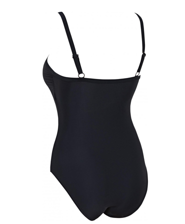 Zoggs Ladies Nouveau Deco Mesh Classic Back Swimming Costume | Dolphin ...
