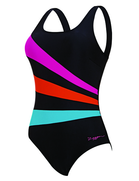 Zoggs Ladies Latino Love Sandon Scoopback Swimsuit | Dolphin Swimware