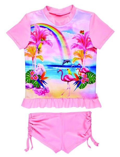 Seafolly Kids Rainbow Chaser Sunvest Set