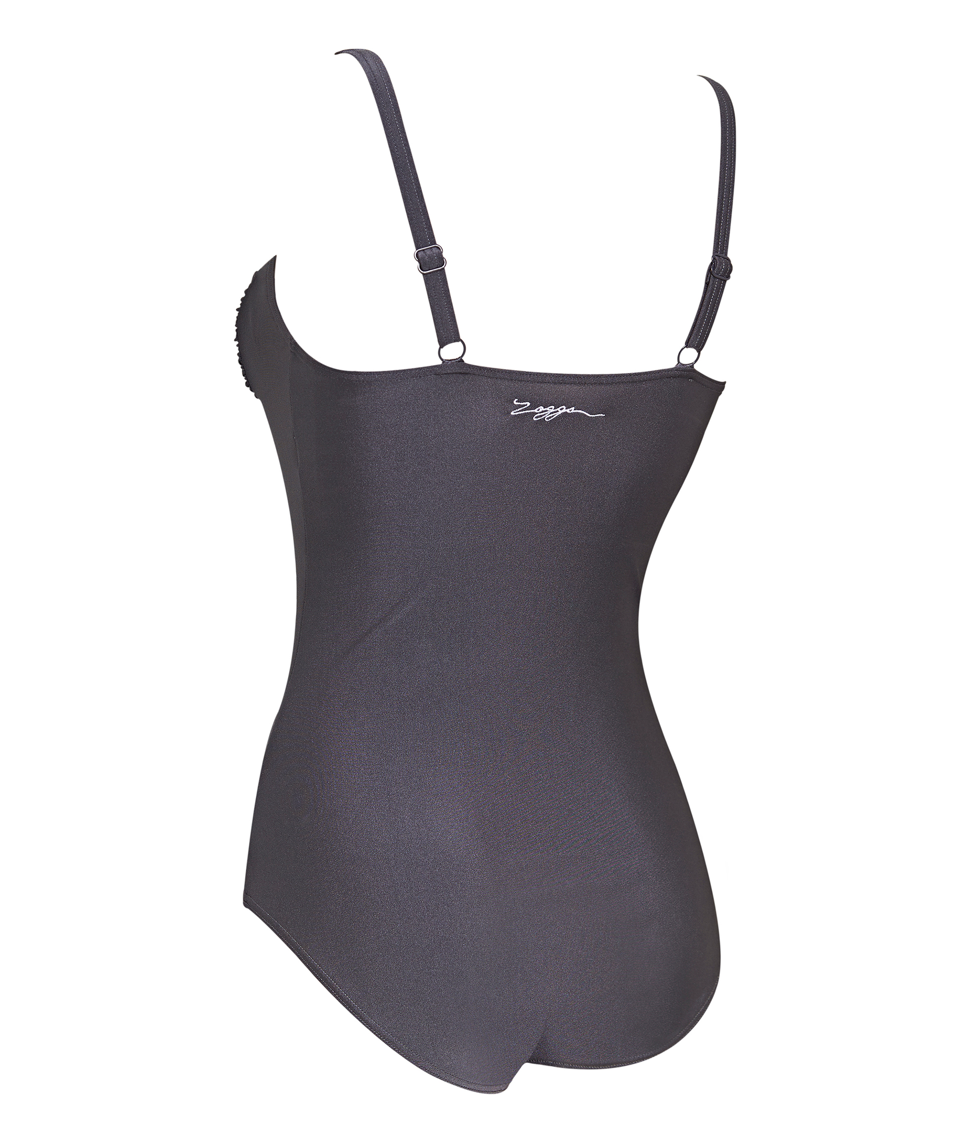 Zoggs Womens Bruny Ruch Front Swimsuit