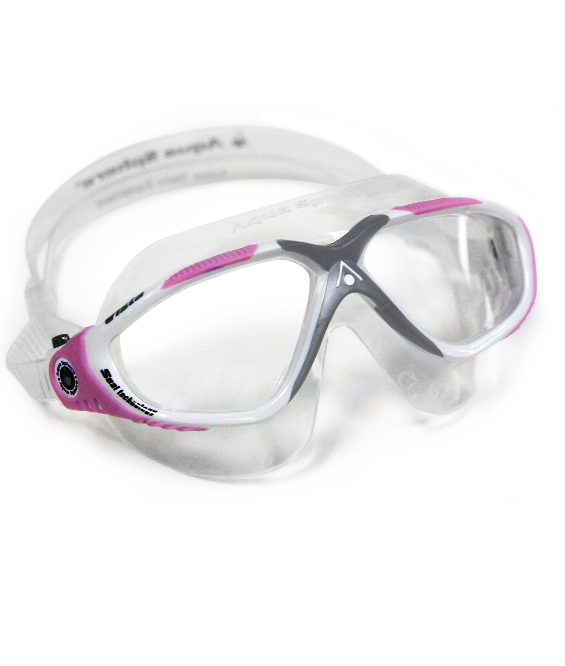 Aqua Sphere Ladies Vista Mask - Pink/White/Grey
