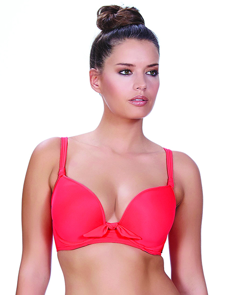 Freya Deco Swim Insanley Red Moulded Bikini Top