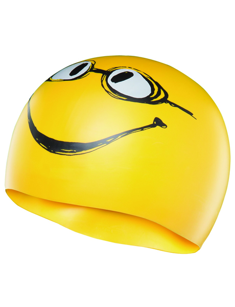 TYR Have A Nice Day Smiley Swim Cap
