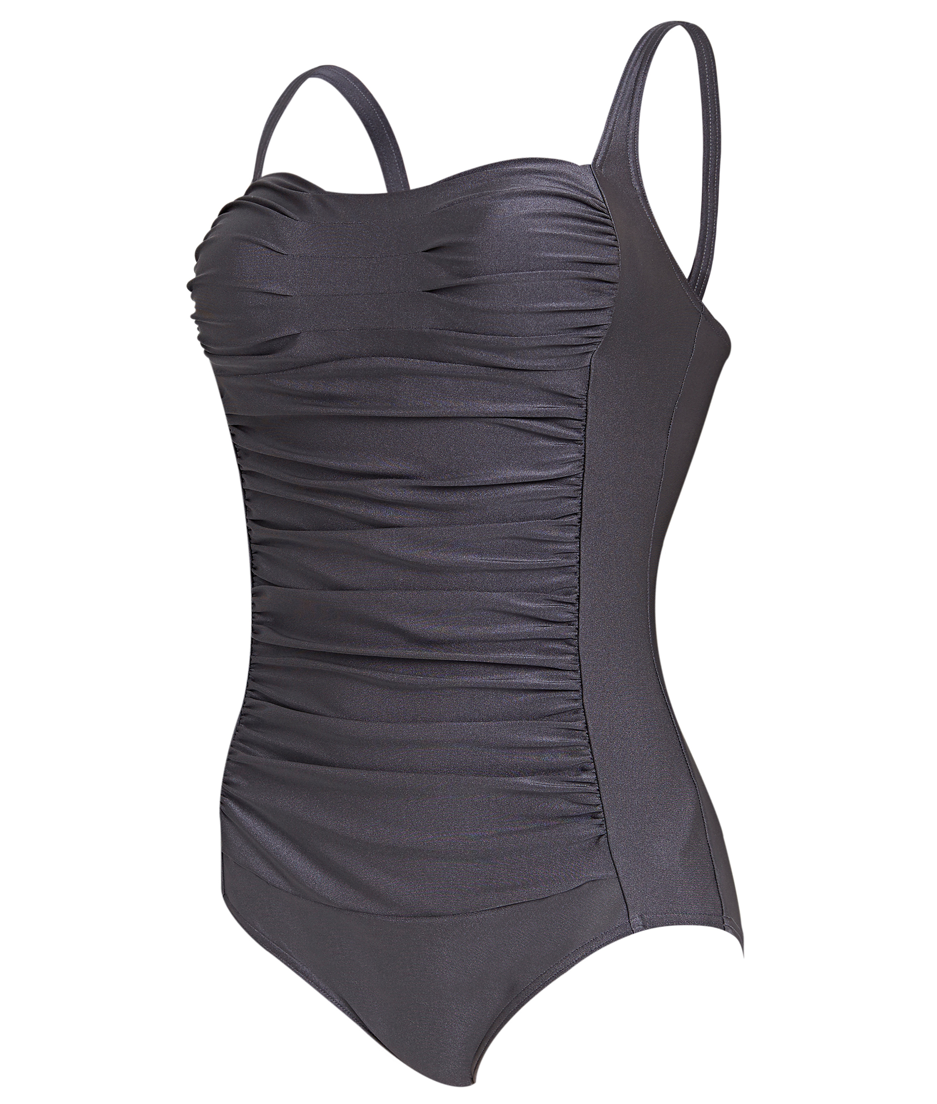 Zoggs Ladies Bruny Ruch Front Swimsuit