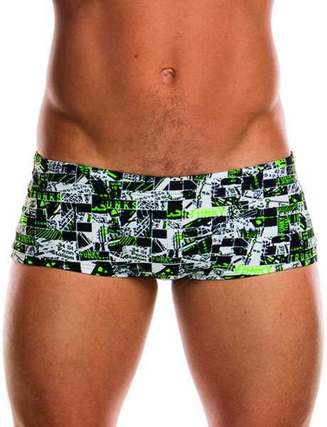 Funky Trunks Mens Streetscape Classic Trunk