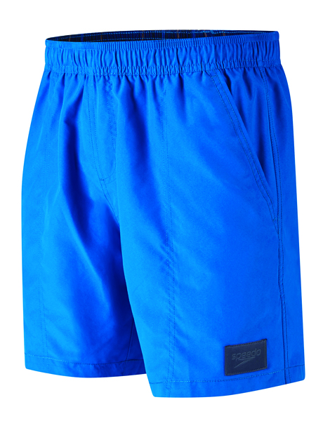 Speedo Mens Check Trim 16 Leisure Water Shorts - Blue