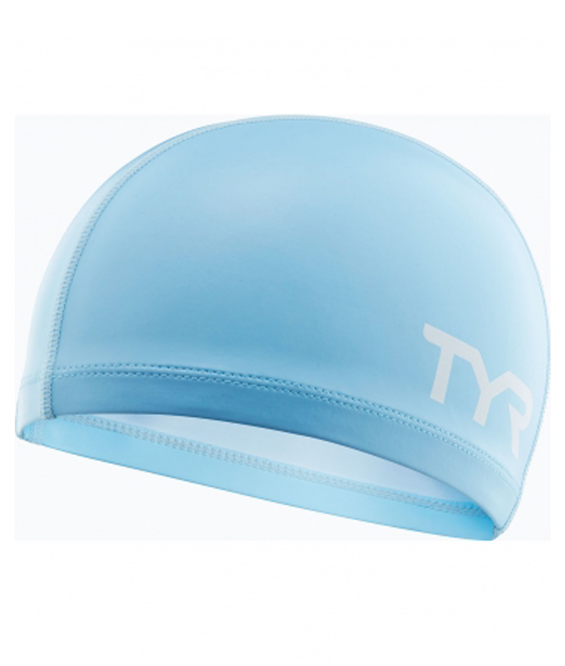 TYR Silicone Comfort Junior Swim Cap - Light Blue