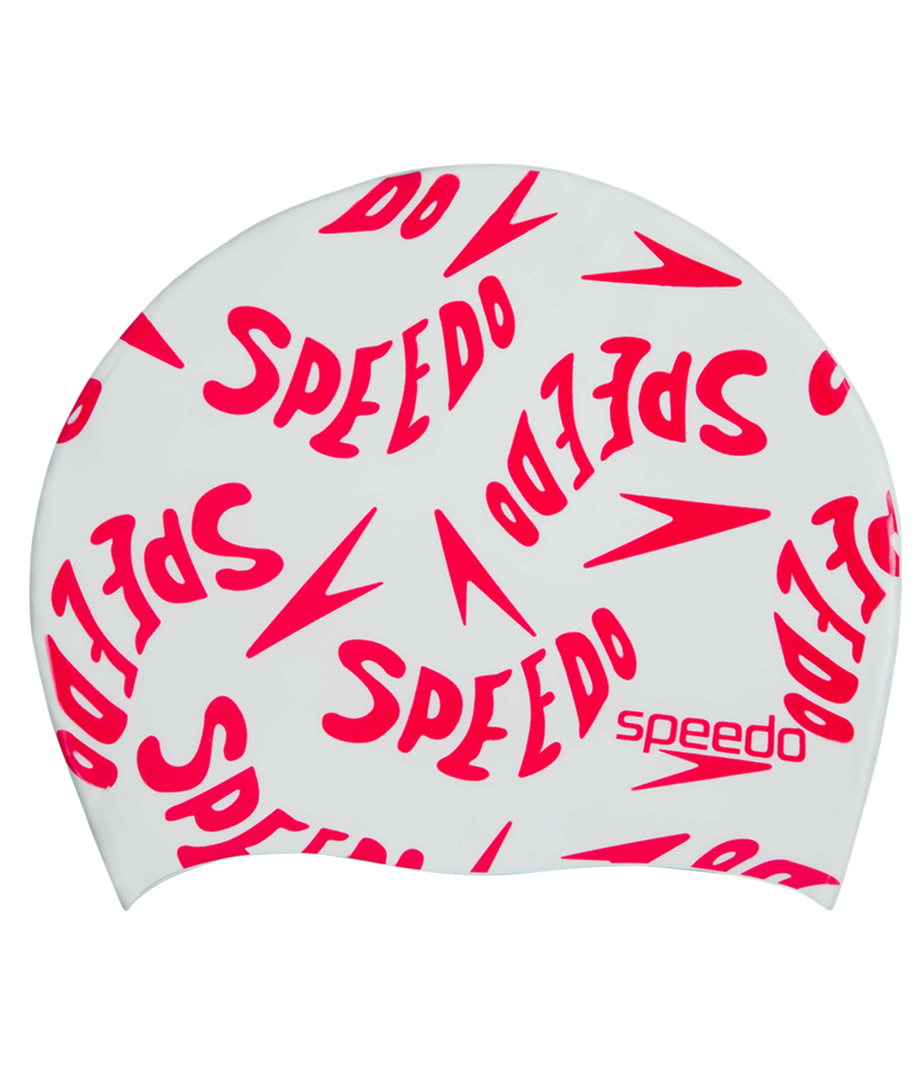 Speedo Junior Slogan Cap - Red/White